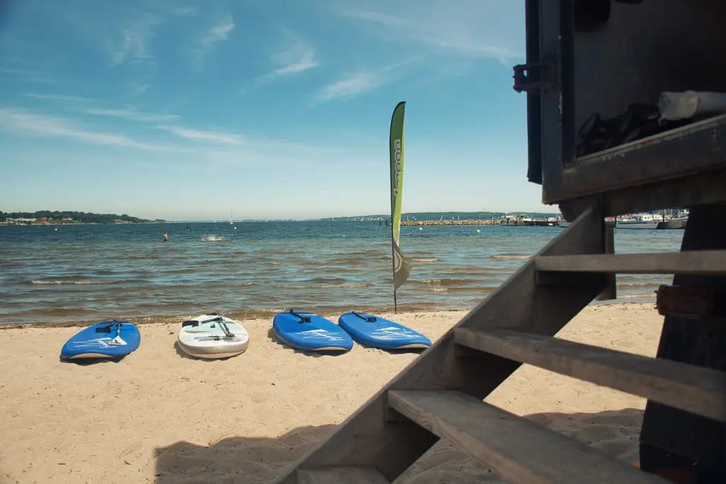 Stand-Up-Paddling auf der Förde